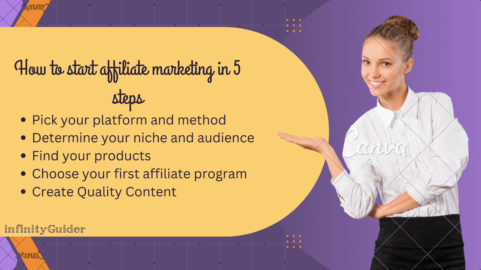 How to start affiliate marketing in 5 steps