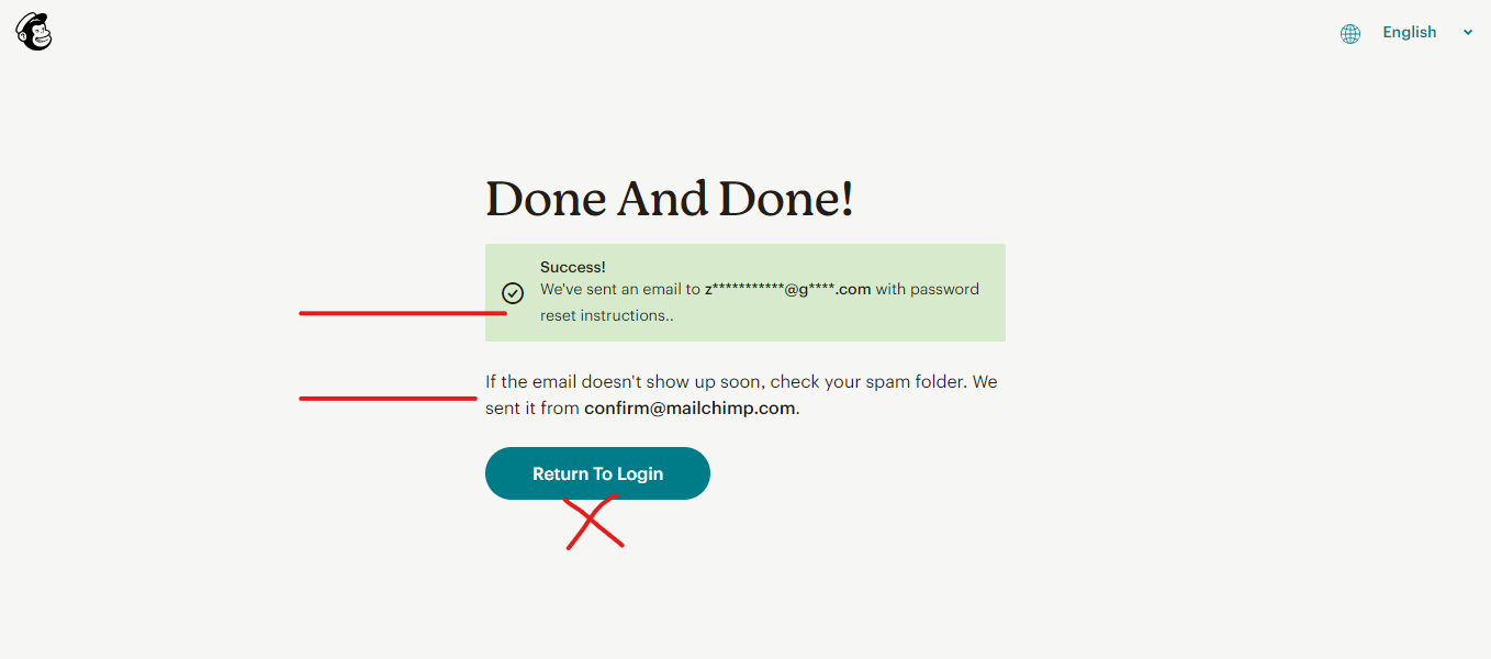 Mailchimp login