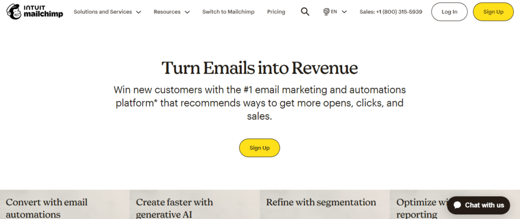 mailchimp Best Email Automation Tools 